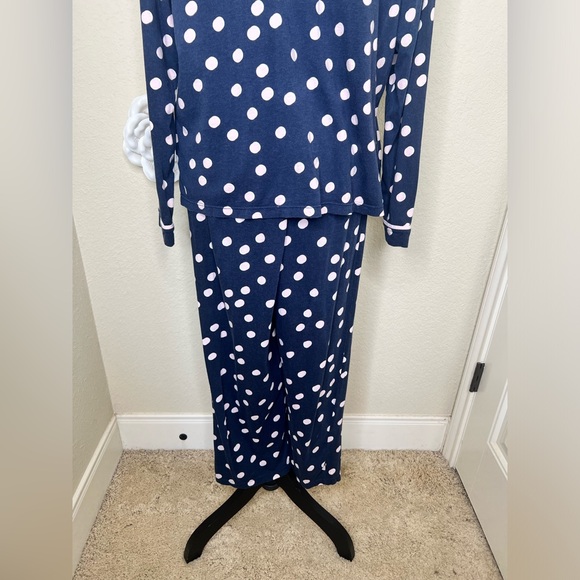 NTM: Kate Spade Dream a Little Dream Polka Dots Pajama Set Size XL - Picture 13 of 16